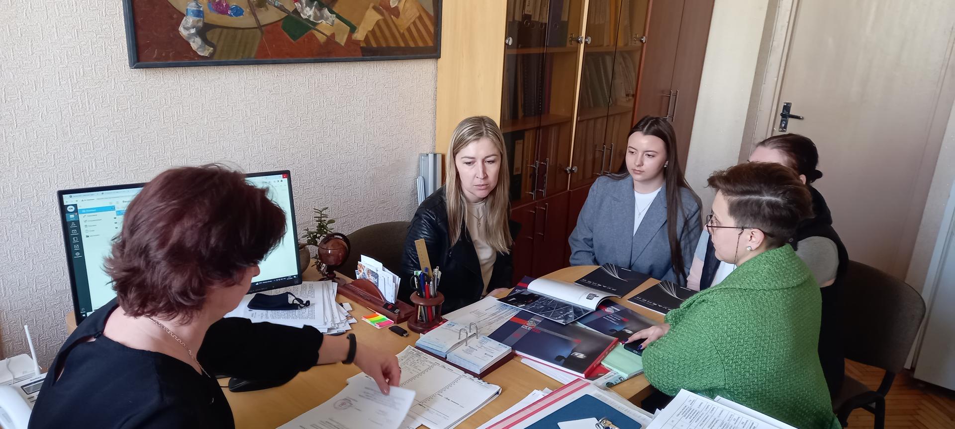 Встреча учащихся и представителей колледжа с сотрудниками ОАО «Руденск»