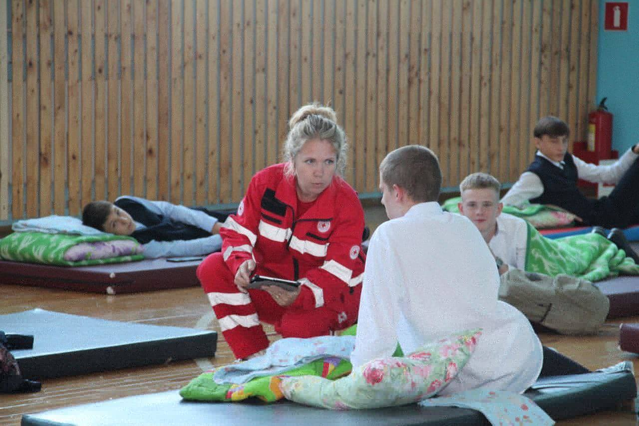 Tsvik Ilya - volunteer of the Belarusian Red Cross