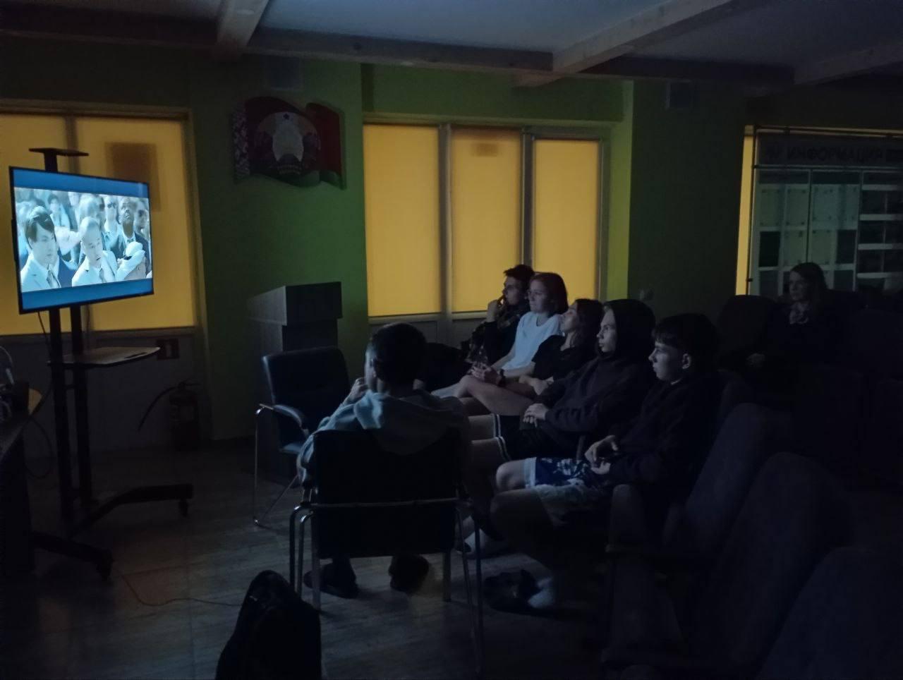 Home cinema in the MRK dormitory