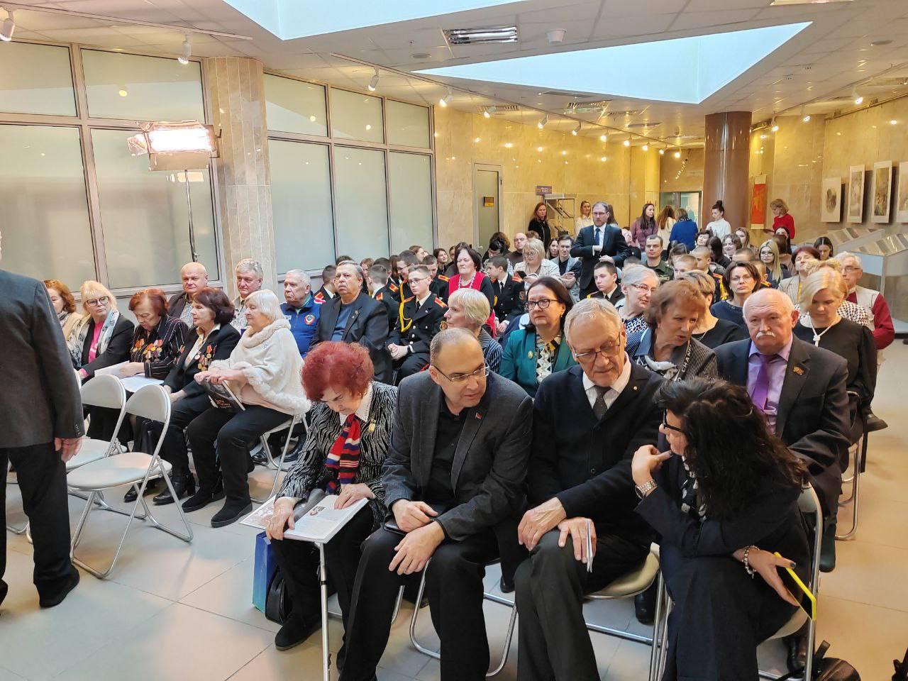 Visiting the presentation of the book of memoirs “Children of War: Their Childhood Ended in the Summer of 1941”