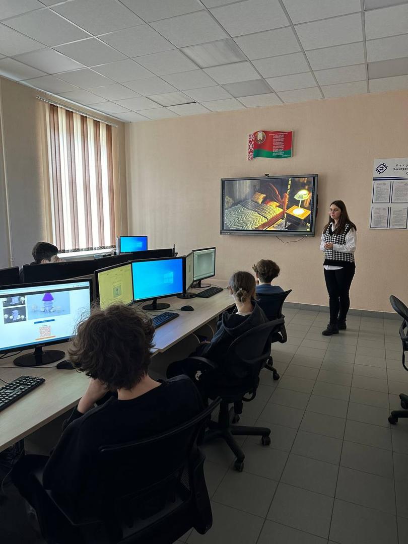Master class on 3D modeling for secondary school students