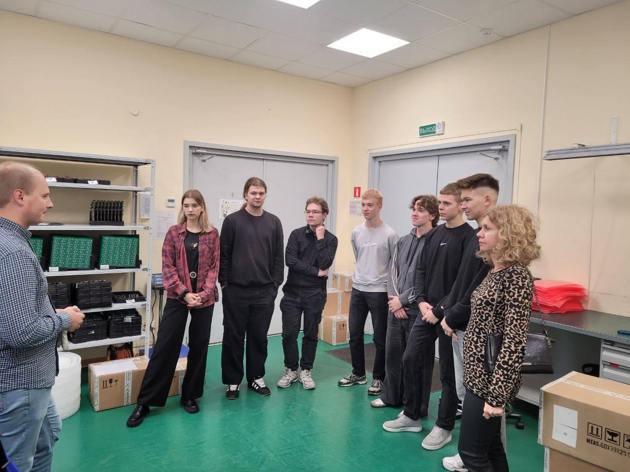 Pupils of the group visited the company "NANOTECH" LLC